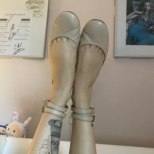 Marc Jacobs Flats with Double Ankle Strap